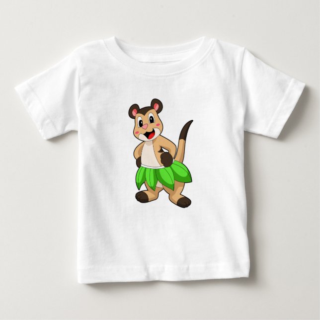 Meerkat at Ballet Dance Baby T-Shirt (Front)