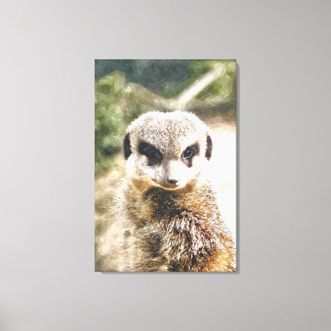MEERKAT CANVAS PRINT (Front)