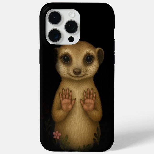 Meerkat Cell Phone Case (Back)