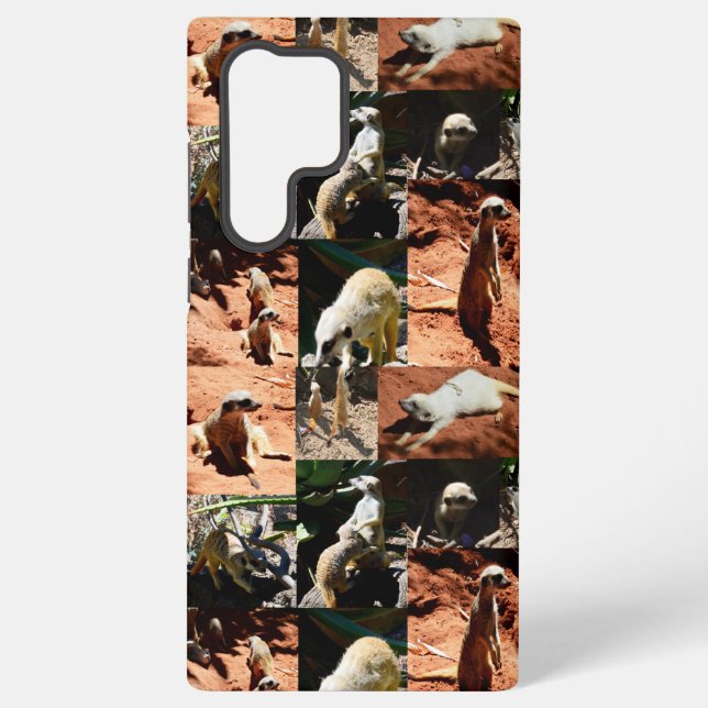 Meerkat Collection Photo Collage, Samsung Galaxy S22 Ultra Case (Back)