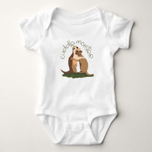 Meerkat Cuddle Baby Bodysuit