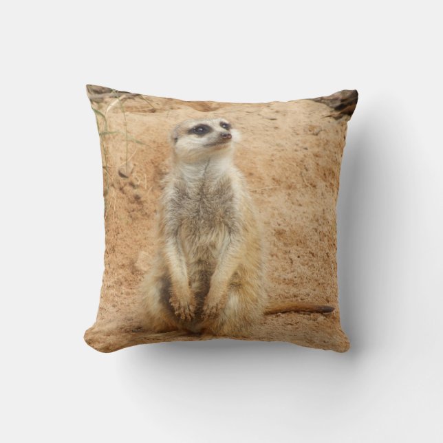 Meerkat Cushion (Front)