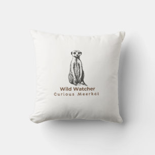 meerkat cute funny cushion