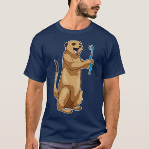 Meerkat Dentist Toothbrush T-Shirt