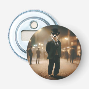 Meerkat Dressed For Black Tie Event, Bottle Opener