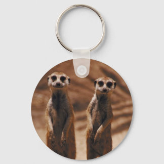 Meerkat Duo Key Ring