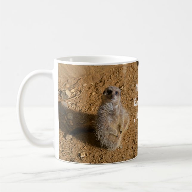 Meerkat Enclosure, Drusillas Park Coffee Mug (Left)