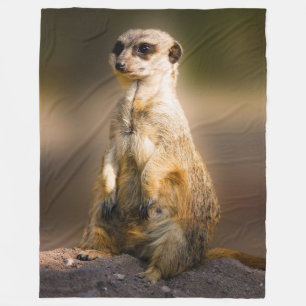 MEERKAT FLEECE BLANKET