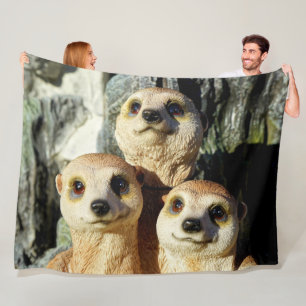 MEERKAT FLEECE BLANKET