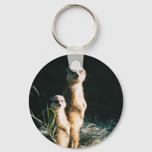 Meerkat Friends Keychain