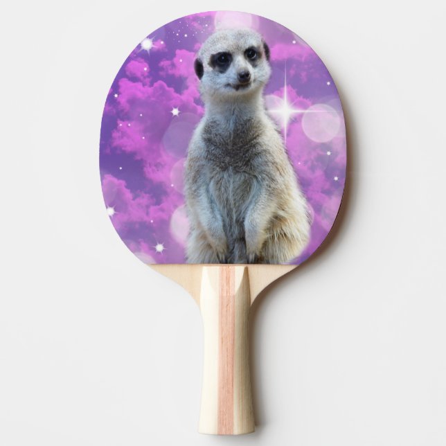 Meerkat  Glitter Bomb, Ping Pong Paddle (Front)