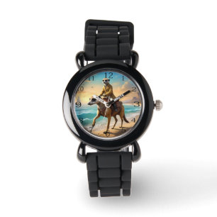 Meerkat Jockey On A Meerkat Horse, Watch