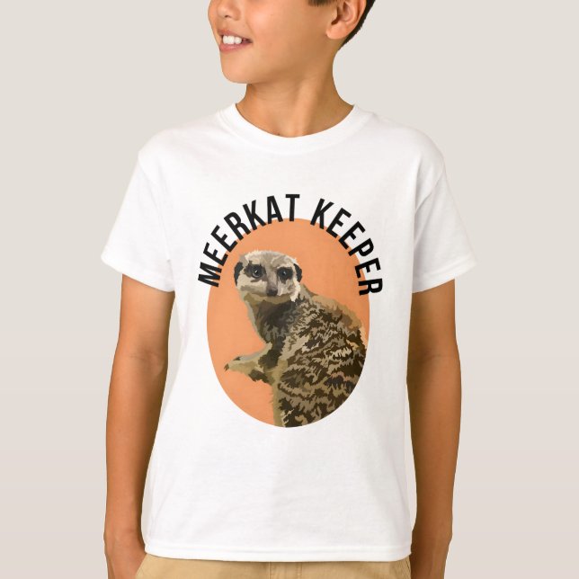 Meerkat Keeper T-Shirt (Front)