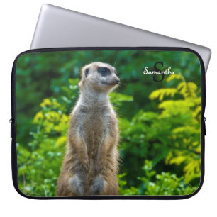 Meerkat  laptop sleeve