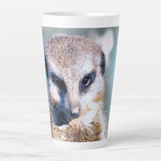 MEERKAT Latte Mug (Front)