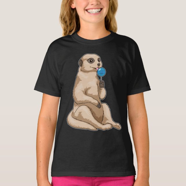Meerkat Lollipop T-Shirt (Front)