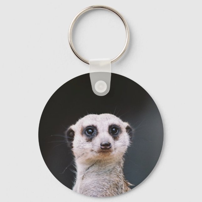 Meerkat Lookout Key Ring (Front)