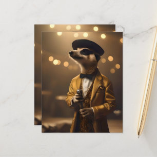 "Meerkat Moonlight: A Crooner’s Serenade" 