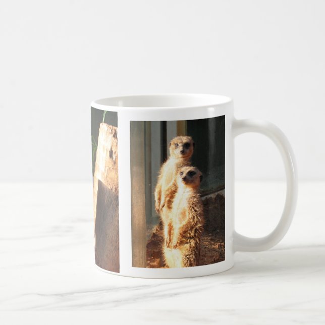 Meerkat Morning Coffee Mug (Right)