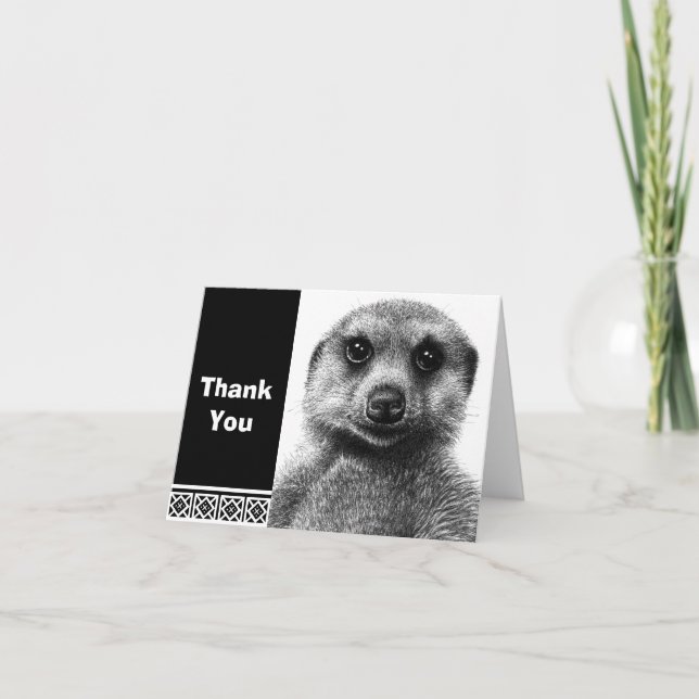Meerkat Note Card (Front)