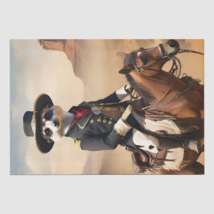 Meerkat On A Horse: Could Be The Lone Stranger Tissue Paper