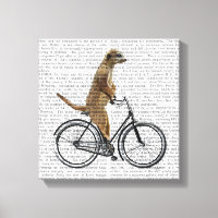 Meerkat on Bicycle