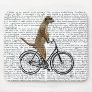 Meerkat on Bicycle Mouse Pad