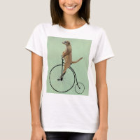 Meerkat on Black Penny Farthing 2