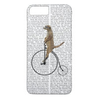 Meerkat on Black Penny Farthing