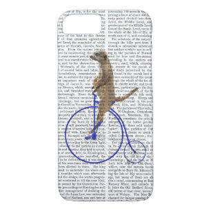 Meerkat On Blue Penny Farthing iPhone 8/7 Case