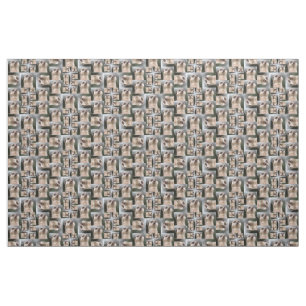 Meerkat Pattern Fabric