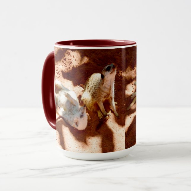 Meerkat Play Day,  Mug (Front Left)