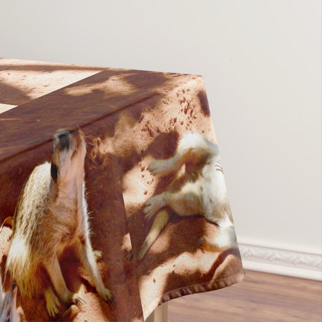 Meerkat Play Day,   Tablecloth (In Situ)