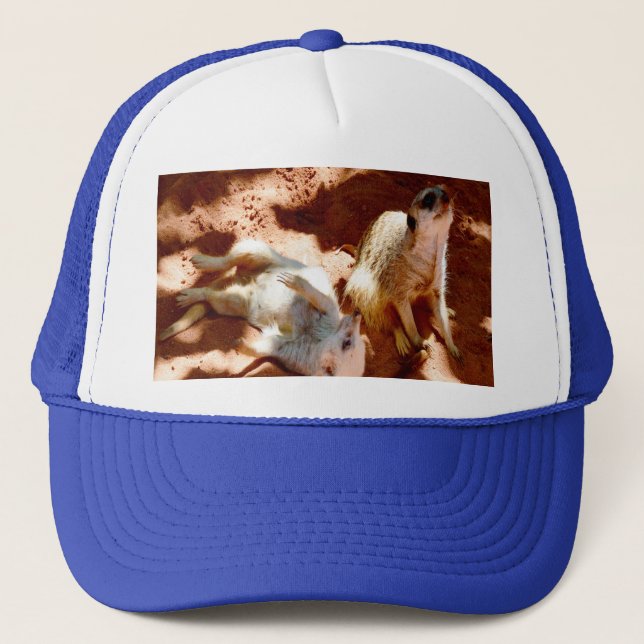 Meerkat Play Day,   Trucker Hat (Front)