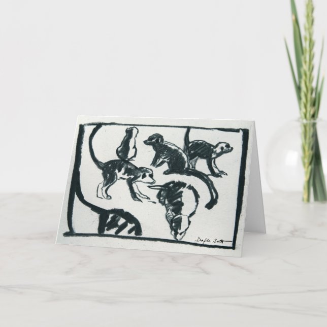 Meerkat pups - Art card (Front)