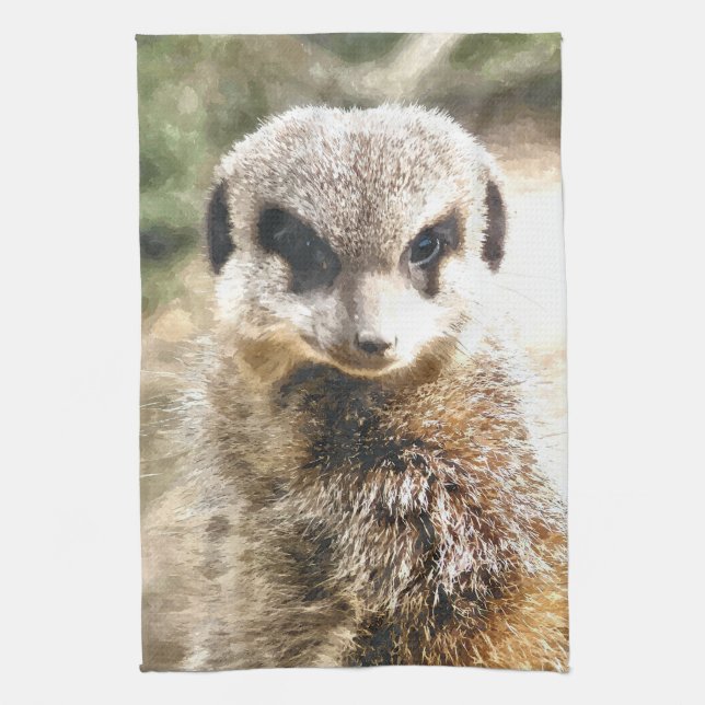 MEERKAT TEA TOWEL (Vertical)