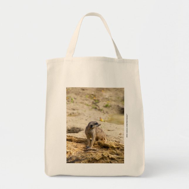 Meerkat Tote Bag (Front)