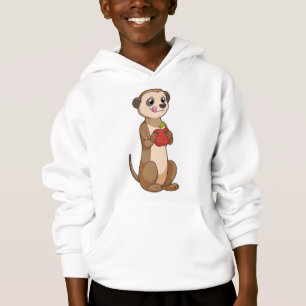 Meerkat with Apple