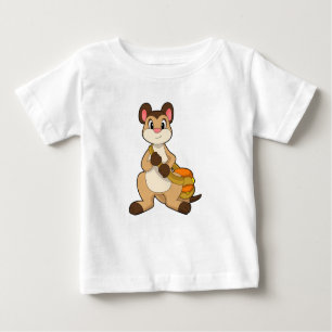 Meerkat with Bag Baby T-Shirt