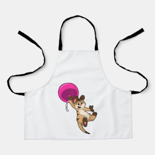 Meerkat with Balloon Apron