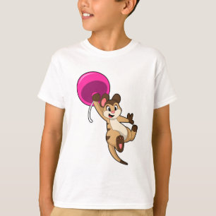 Meerkat with Balloon T-Shirt