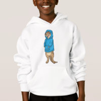 Meerkat with Hoodie