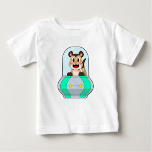 Meerkat with Submarine Baby T-Shirt
