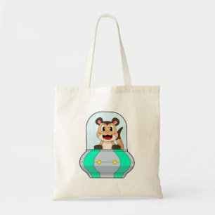 Meerkat with Submarine Tote Bag