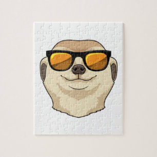 Meerkat with Sunglasses Jigsaw Puzzle