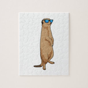 Meerkat with Sunglasses Jigsaw Puzzle