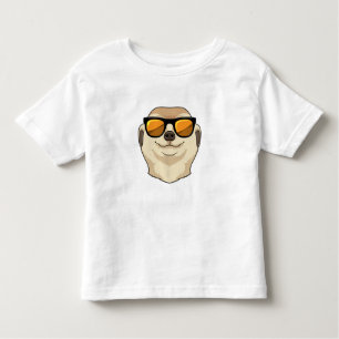 Meerkat with Sunglasses Toddler T-Shirt