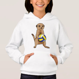 Meerkat with Volleyball