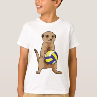 Meerkat with Volleyball T-Shirt