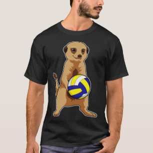 Meerkat with Volleyball T-Shirt